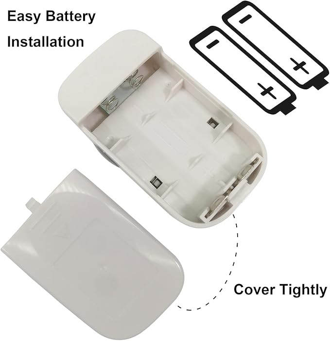 WRINERY Fingertip Pulse Oximeter, Oxygen Saturation Monitor, O2 Saturation Monitor, OLED Portable Oximetry with Batteries, Lanyard (Gray-White)