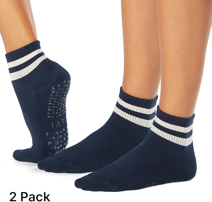 TAVI NOIR Aria Grip Socks – Pilates Socks with Grips for Women, Non Slip, Yoga & Barre