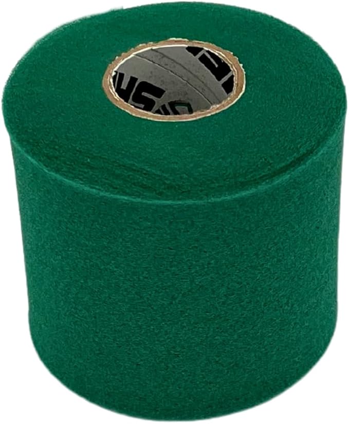 Shield Athletic Underwrap | Bulk Case of 48 Rolls of PreWrap, Hair Tie, Headband, USA Made, Pre-Wrap Athletic Tape, 2.75" X 30 SYards, Foam Barrier, Flexible, Breathable (Green)