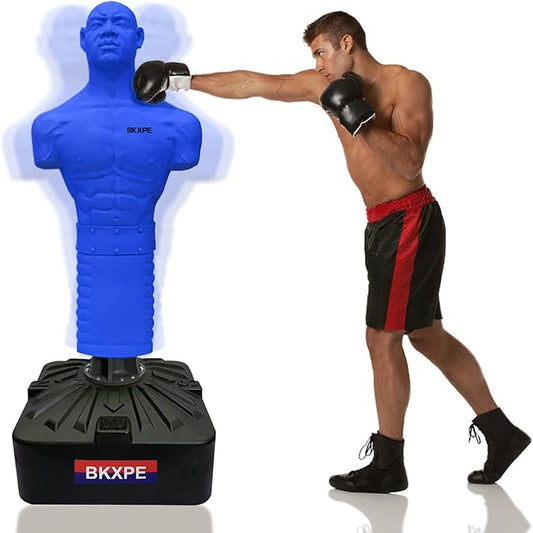 Bob Punching Dummy,Precision Strike,Durable Silicone Punching Bag with Large Base for Adult Child,Home Office Gymgym, Taekwond,Warm Up