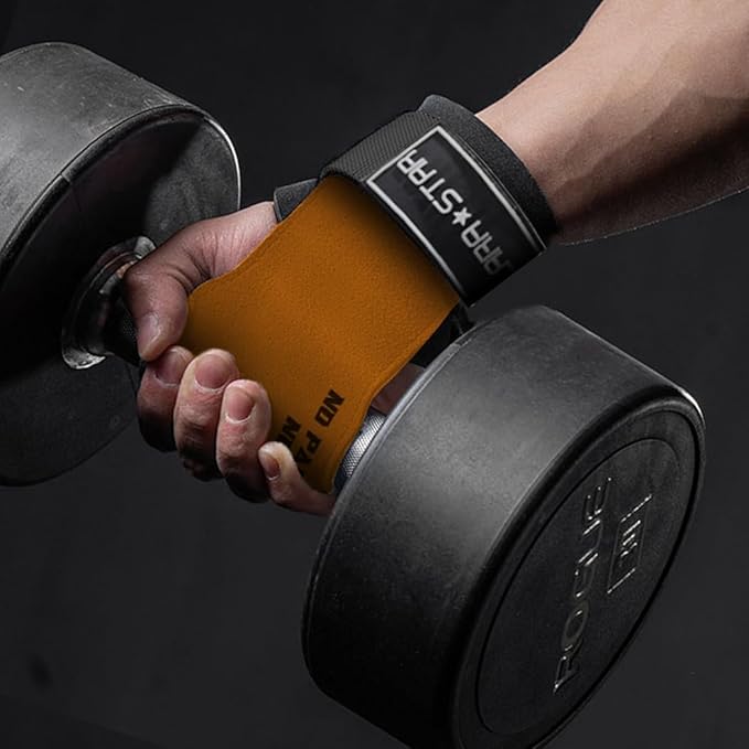 LARA STAR Weight Lifting Wrist Straps for Maximum Grip Support,Lifting Strap for Weightlifting, Gym Grips Hook for Deadlifts, Powerlifting, Heavy Shrug Women/Men