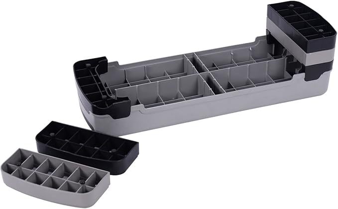 Gymax Step Platform, 35'' Adjustable Exercise Equipment Aerobic Stepper with 6" - 8" - 10" Risers for Fitness & Exercise