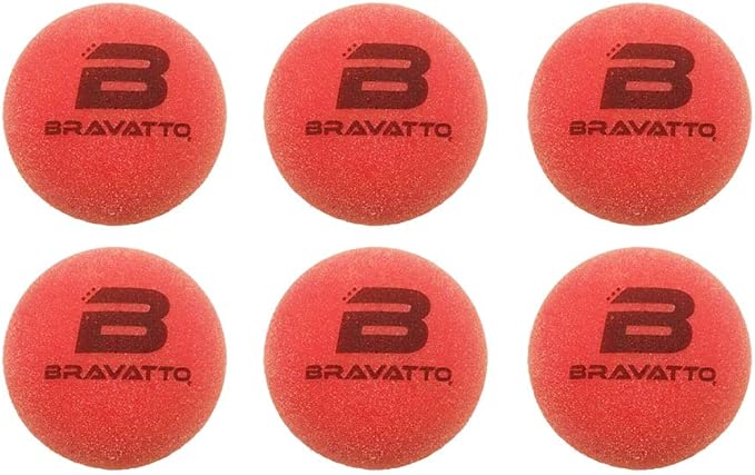 Professional Foosball Balls: Tournament Quality - Just Like The Pros Use, Official Regulation Size - Set of 6 Urethane Foosball Balls (Red)