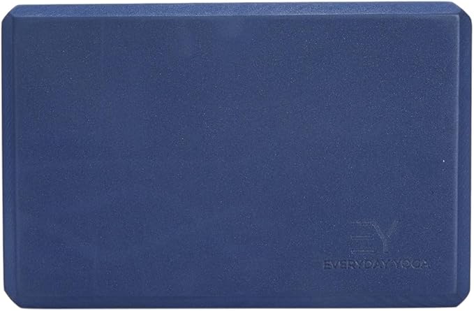 𝗘𝘃𝗲𝗿𝘆𝗱𝗮𝘆 𝗬𝗼𝗴𝗮 Foam Block with Soft Non-Slip Surface for Stability, Balance, and Deepen Stretches - Ideal for Yoga, Pilates, and Meditation Accessories (Sold Singular)