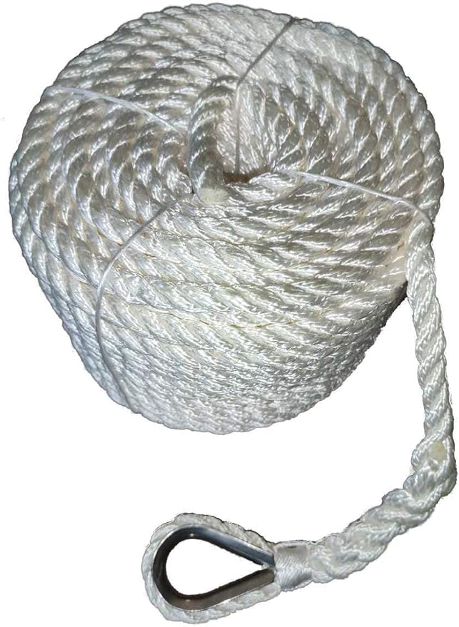 MarineNow Fluke Anchor Kit – Hot-Dip Galvanized Anchor with Chain, 98 ft Marine Rope & Shackles | Choose 5 lb (10–18 ft Boats), 8.5 lb (15–24 ft), or 13 lb (20–32 ft)