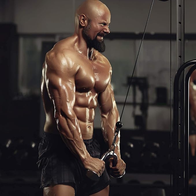 Cable Machine Attachment, LAT Pulldown Attachments, Home Gym Accessories, Triceps Pull Down Attachment