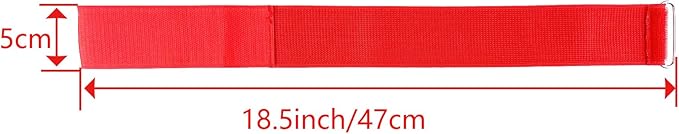 6 Pack 3 Legged Race Bands Colorful Firm Elastic Tie Rope for Outdoor Fun (6)