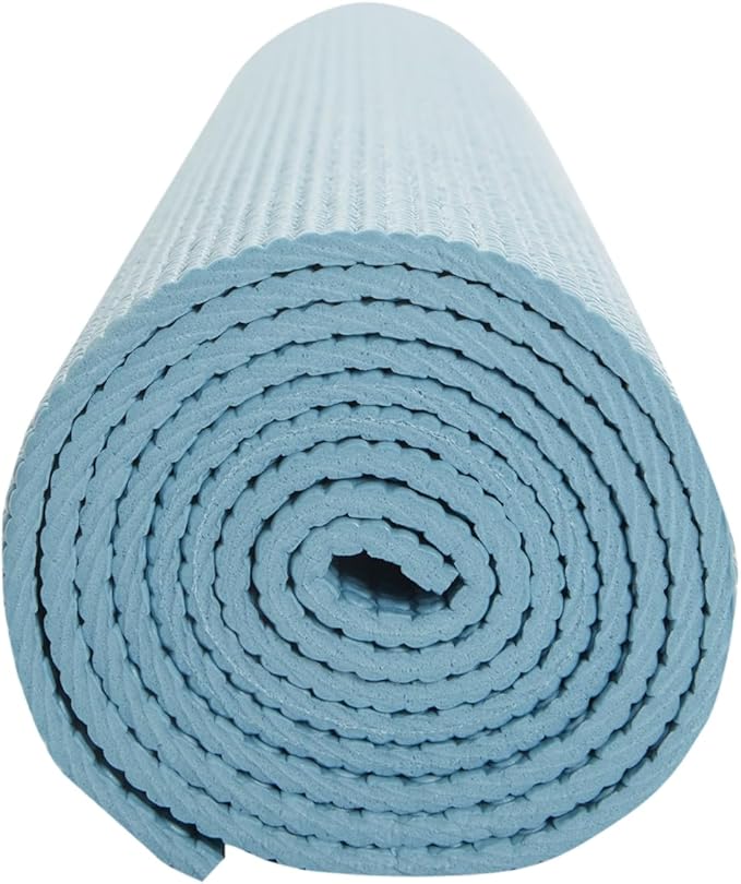 Everyday Yoga Deluxe Mat - 72"L x 24"W Non Slip Exercise Mat, Anti-Tear, 3-5mm Thickness for Yoga, Pilates & Floor Workouts