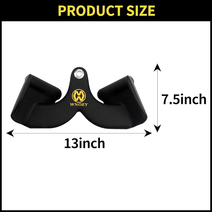 LAT Pulldown Attachment,Back Tricep Bar Strength Training,Handle Grips Lat Pull Down Bar Press Down Exercises,Cable Machine Accessories, Cable Back Attachments for Home Gym