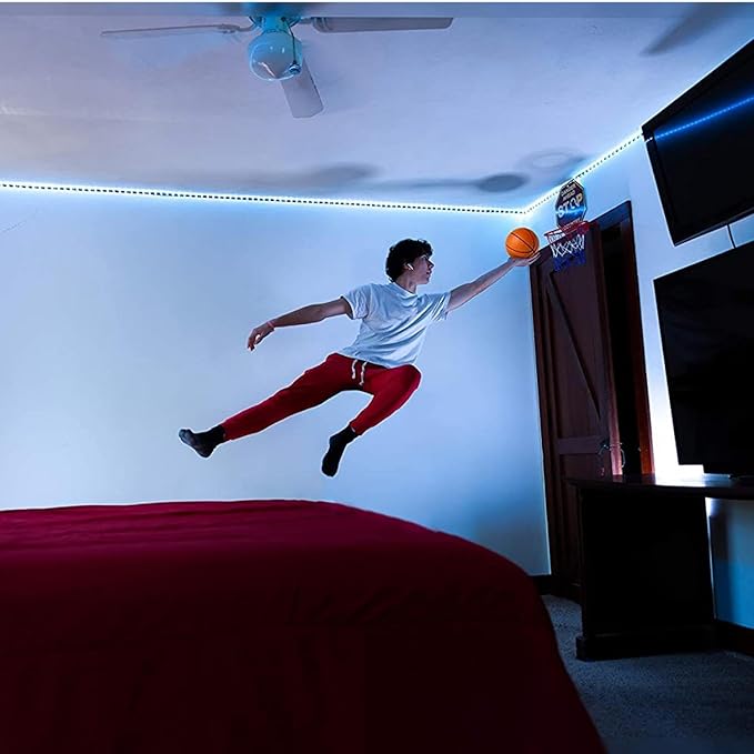 5” Foam Mini Basketball for Pro Mini Basketball Hoop, 2 Pack | Safe & Quiet Small Basketball for Over The Door Mini Hoop Basketball Sets