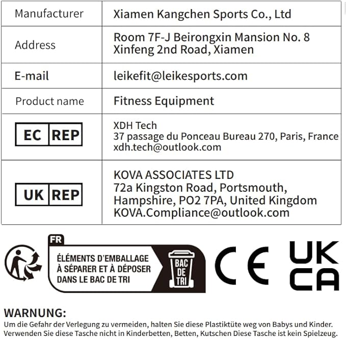 Leikefitness Stair Stepper for Home Gym,Vertical Climber Machine for Full-Body Workout,Foldable Cardio Stepper with Adjustable Handle and Treads for Women & Men