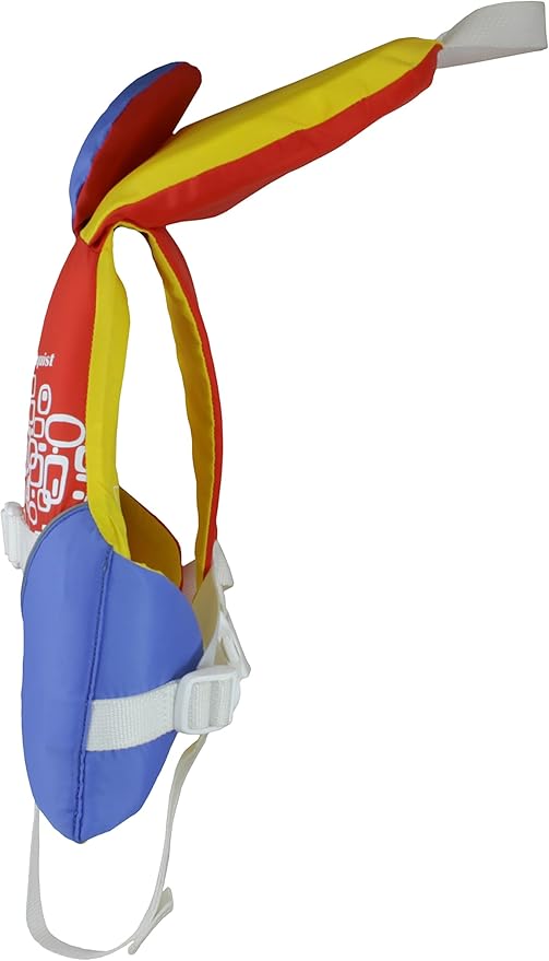 Stohlquist Infant Life Jacket, US Coast Guard Approved, Type II Life Vest (20-30 lbs) for Babies and Toddlers, Support Collar with Grab Handle, PFD for Pools, Lakes and Boating