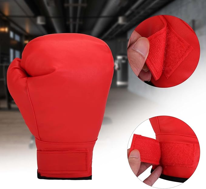 2 Pairs Boxing Gloves for Beginners & Kids, Boxing Training Gloves Suitable for Men & Women, Lightweight Shockproof Gloves for Training & Practice