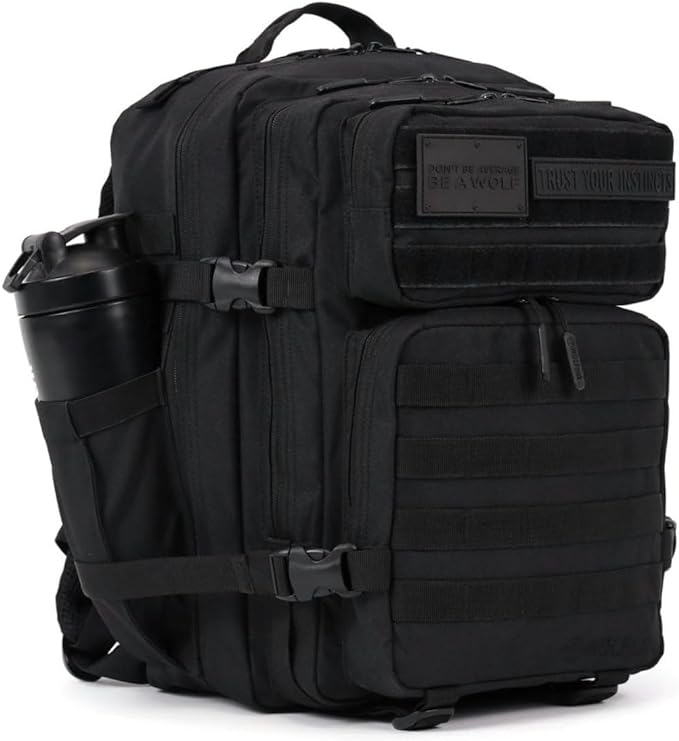 WOLFpak 35L Backpack (NightShade Edition) The Original Backpack. Tactical Bags For The Gym and Travel Bag.