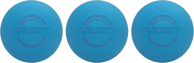 Velocity Lacrosse Balls - 1, 2, 3, 6, 12, 18, 24, 36, 60 and 120 Packs - for Practice, Official NFHS and College Approved Size