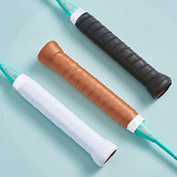 Tennis Racket Handle Tape 9 Pack Thin Non Slip Sweat Absorbent Badminton Racquet Overgrip for Sports Enthusiasts