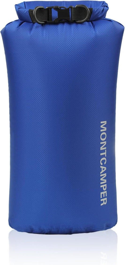Waterproof Dry Bag-Large capacity Storage Sack for Outdoor Adventures-Enhanced 30D Nylon Waterproof Fabric-Float on Water-Keep Luggage Dry and Organized(10L/Blue)