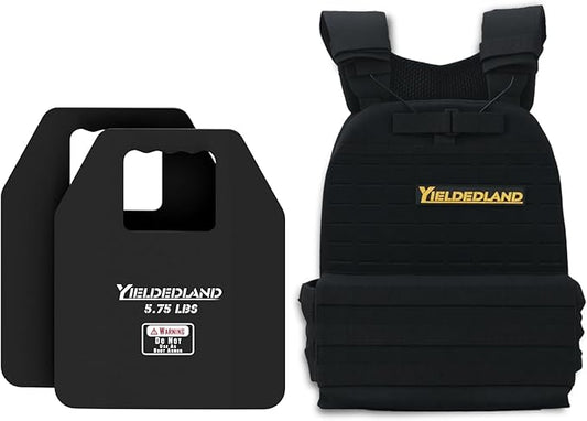 15lb/21lb Weighted Vest for Men and Women with Weight Vest Plates, Weight Vest for Strength and Endurance Training, Workouts, Running, Walking