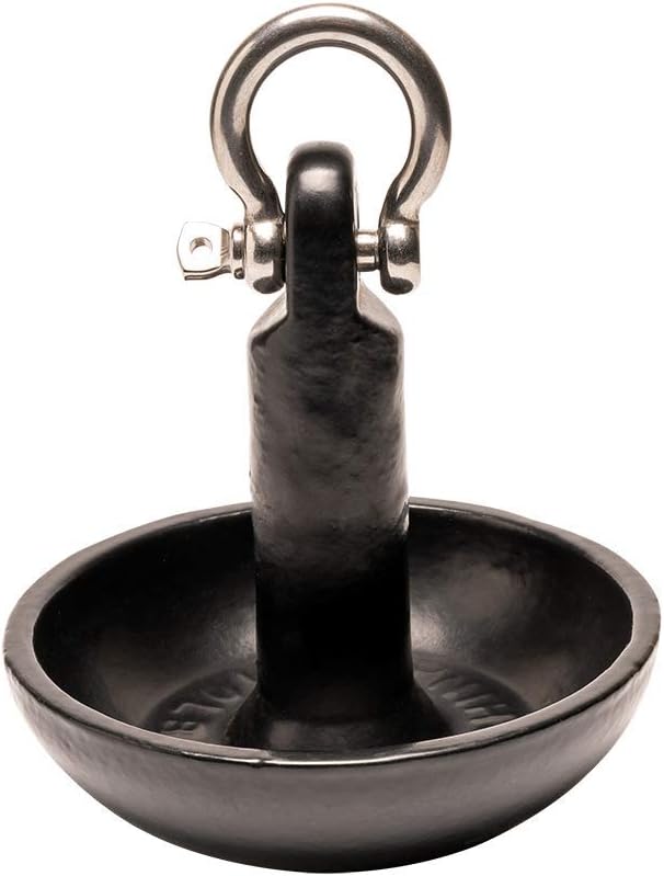 Newport Premium 10lb Mushroom Anchor Kit w/Bag, Rope, Buoy, & Stainless Hardware
