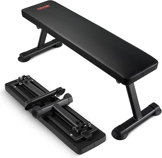 VEVOR Sit Up Bench, Decline Ab Bench with Reverse Crunch Handle, Adjustable Height Setting, Heavy Duty Steel, 500/600/1000 Lbs Capacity for Home Gym Workouts, Strength Training, Full Body Muscles