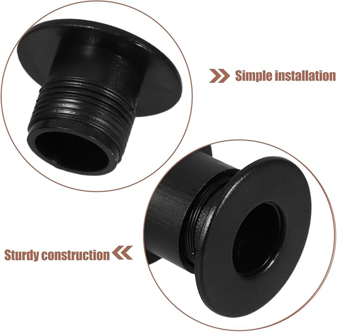 POPETPOP 16 Pcs Table Football Board Bearings, Table Foosball Bushings, Foosball Table Replacement Parts, Foosball Table Shafts Covers Parts