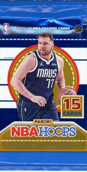 2024/25 Panini Hoops EXCLUSIVE Factory Sealed Blaster Pack with (15) Brand New Cards Including OPTI-CHROME PREMIUM Card! Look for New Rookies & Autos of Top 2024 Rookies & Exclusive Cards!