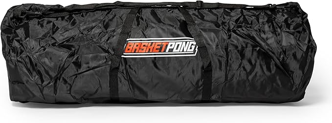 USA – Giant Yard Pong and Basketball Game with 12 Buckets, 2 Balls, Carrying Bag, and Air Pump – Outdoor Game for Lawn, Backyard, Beach, and Parties