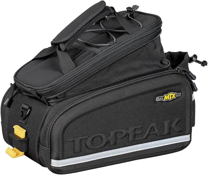 Topeak MTX TrunkBag - Rear Bicycle Bag - Spacious Storage and Easy Mounting