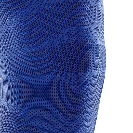 Bauerfeind Sports Compression Knee Support NBA Dallas Mavericks - Lightweight Design with Gripping Zones for Basketball Knee Pain Relief & Performance (Mavericks, L)
