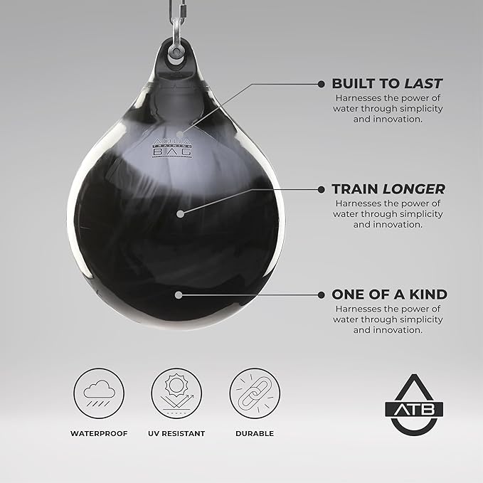 Aqua Training Bag 21" 190 Pound Heavy Punching Bag | Made in The USA and Built to Last | Easier On Joints So You Can Train for Longer | Water-Filled & Versatile