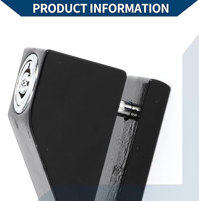 Bicycle Lock/Portable Ring Cable Anti-Theft Bike Lock for Mountain Bike Road Bike/Motorcycle Mini Wheel Disk Lock Aluminum Alloy 39cm / 1 Pc Black
