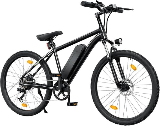 Electric Bike for Adults 750W Peak, 26" Mountain E-Bike, 55 Miles + 20MPH Adult Electric Bicycles for Road Sand Mountain