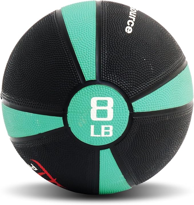 ProsourceFit Weighted Medicine Ball for Full Body Workouts