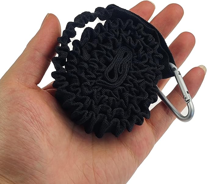 Kayak Paddle Leash Kayak Rod Leash Stretchable Coiled Lanyard Leash for Kayak and Paddles, Fishing Poles Rods