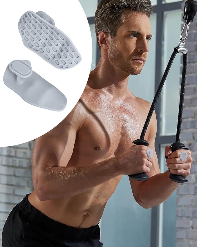 Versa Grips High Grip Silicone Workout Gloves for Men, Women, Fingerless Weight Lifting case for Pull-Ups, Deadlifts, Gym, Training Silicone Gloves Anti-Slip, Protection, Lightweight