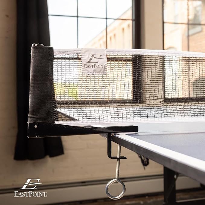 EastPoint Sports Ping Pong Conversion Top, Foldable Table Tennis Topper, Lightweight and Portable, Zero Assembly Required, Blue