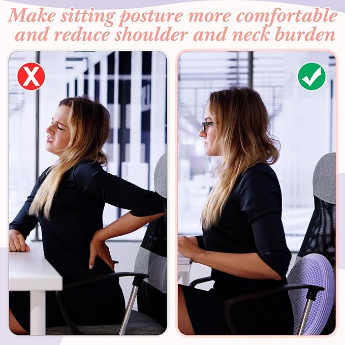 Libima 2 Pcs Wobble Cushion with Inflation Pump Wiggle Seat Flexible Sensory Seating Balance Disc Board for Men Women Physical Exercise Improving Posture Home Office