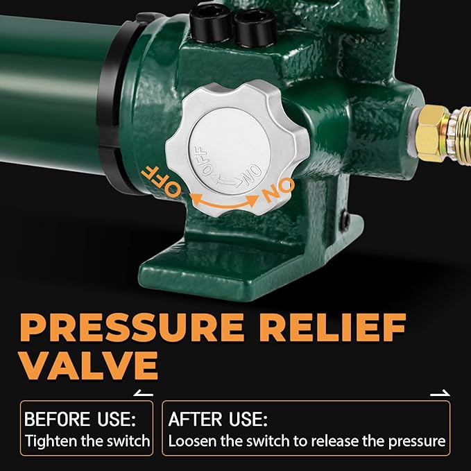 Newhai Powerful Hydraulic Hand Pump 10000psi Hydraulic Manual Lifting Pump Single Acting Hand Operated Porta Power Pump for Hydraulic Tools CP-700