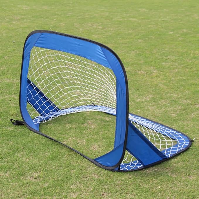 Pop Up Soccer Goal, Portable Folding Soccer Goal with Carrying Bag, Beach Soccer Goals, Indoor and Outdoor Soccer Training Equipment