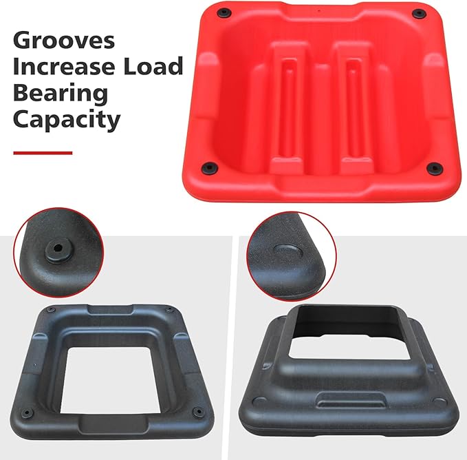 Adjustable Aerobics Step Platform - 30cm Stepper Trainer Platform with 5 Height Settings!