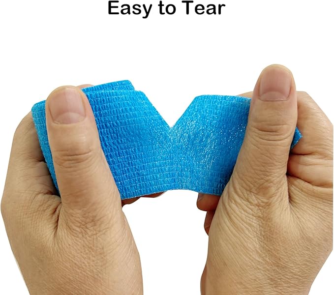 36 PCS Self Adhesive Bandage Wrap 2" X 5 Yards Elastic Cohesive Bandage Wrap Bandage Wrap Rolls Elastic Self-Adherent Tape for Stretch Athletic, Sports, Wrist, Ankle (Skin