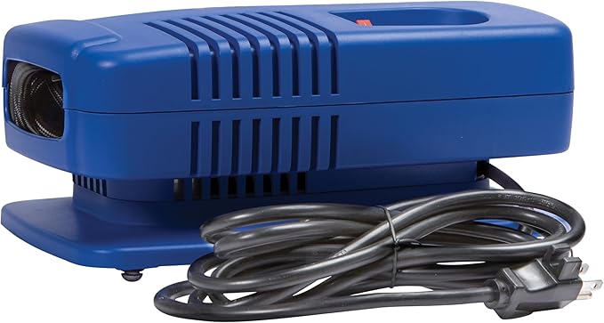 Champion Sports Electric Ball Inflator with Needle - Quiet Air Compressor for Basketball, Soccer, Volleyball & Sports Balls, High PSI Rating, Fast Inflation, 110-120V AC Power for Gym & School Use