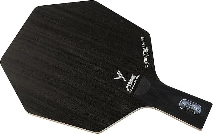 Stiga Cybershape Carbon Table Tennis Blade | Ping Pong Paddle - Unique Design for Larger Hitting Area & Increased Control - Competition Approved