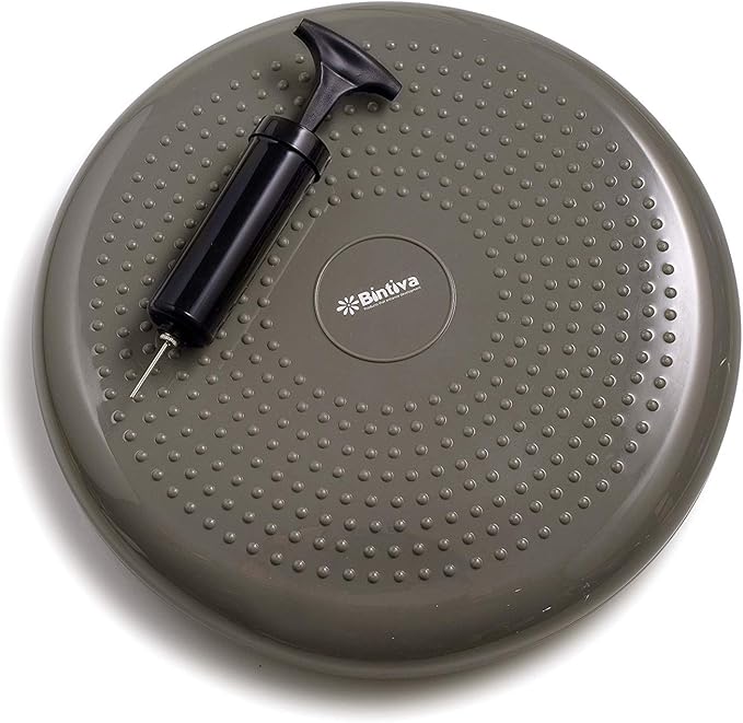 Wobble Cushion Balance Disc - Wobble Disc & Wiggle Seat, Balance Pads for Physical Therapy, Wobble Disk, Sensory Room Equipment - Wobble Seat