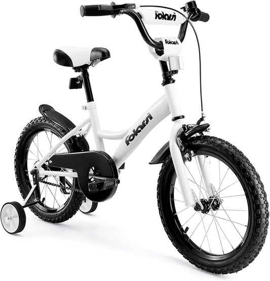 Kids Bike 14 16 18 Inch Bicycle for 3-9 Years Boys Girls Bike,Children's Bicycle with Bell Training Wheels, Multiple Colors