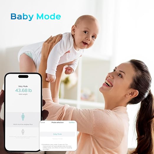 Lepulse Body Fat Scale for Body Weight, 4.68” Large Display with Trend Smart Weight Scale with BMI, Body Fat, Muscle Mass, Heart Rate, Upgraded 20 Body Composition Scale with App, Bathroom Scale White