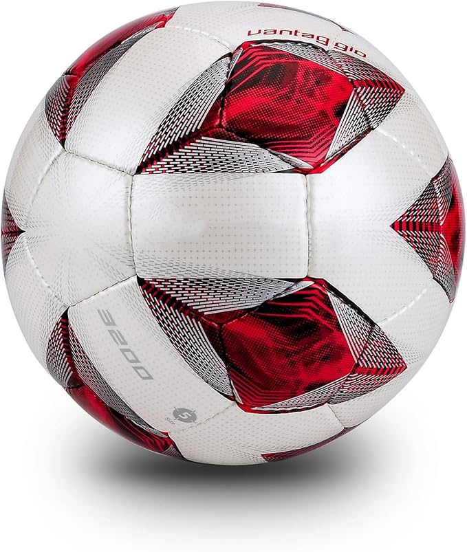 Soft PU Leather Soccer Ball, Indoor Outdoor Team Sports, Training Practicing Game Match Soccer Ball Gift for Adult Youth, 1pcs