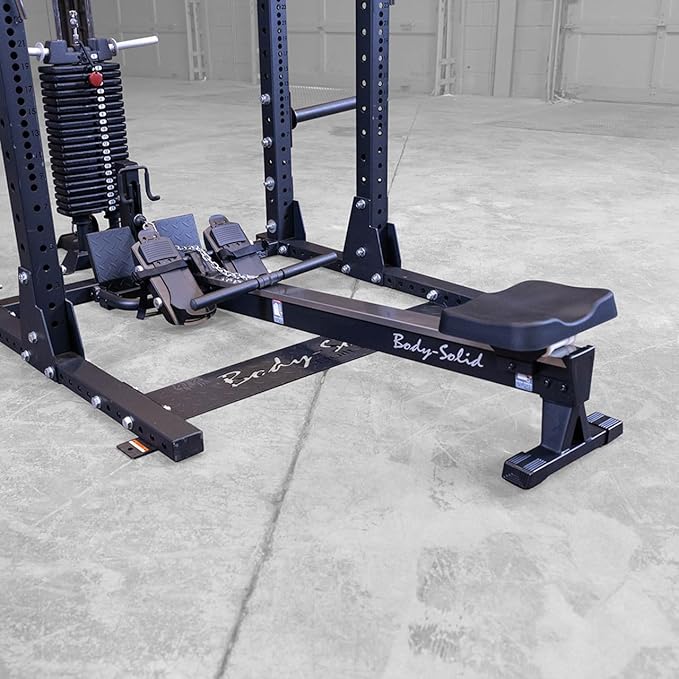 Body-Solid Rower Attachment for Home Gyms - Low-Impact Cardio Workout Accessory for Cable Machines, Pulleys, and Power Racks