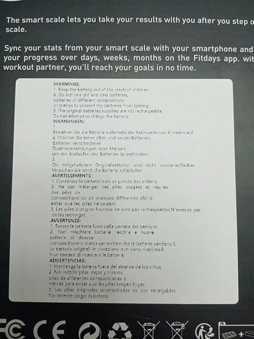 EEBBL Smart Scale for Body Weight, Digital Bathroom Scale BMI Weighing Bluetooth Body Fat Scale, Body Composition Monitor Health Analyzer with Smartphone App, Buletooth 5.0 400 lbs - Black