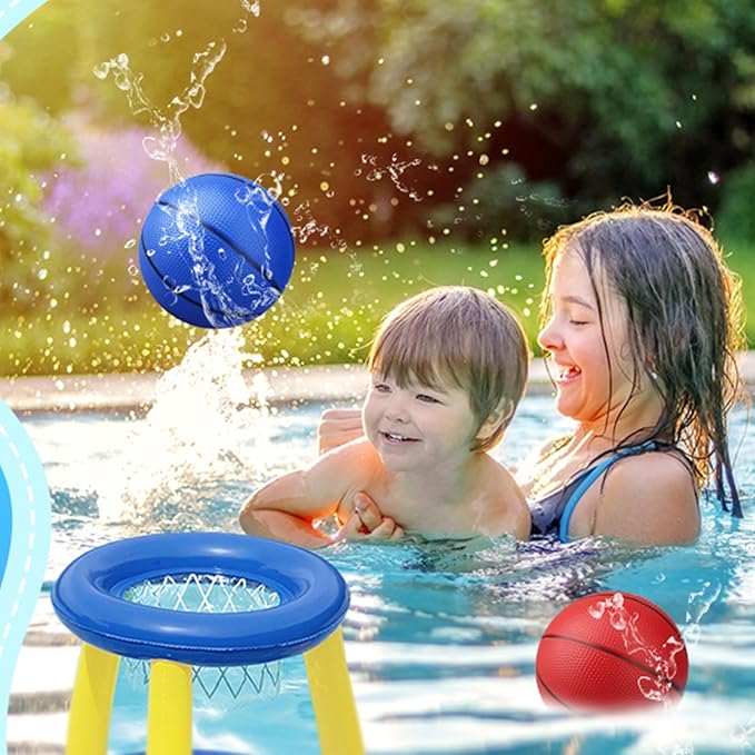 Mini Basketball Set for Pop Shot Games - 6 Inch Premium Junior Basketballs, Great for Indoors & Outdoors, 4 PCS